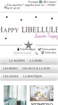 Mobile Screenshot of happylibellule.com